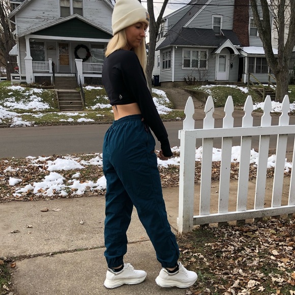 Columbia Pants - Retro Columbia Windbreaker Joggers